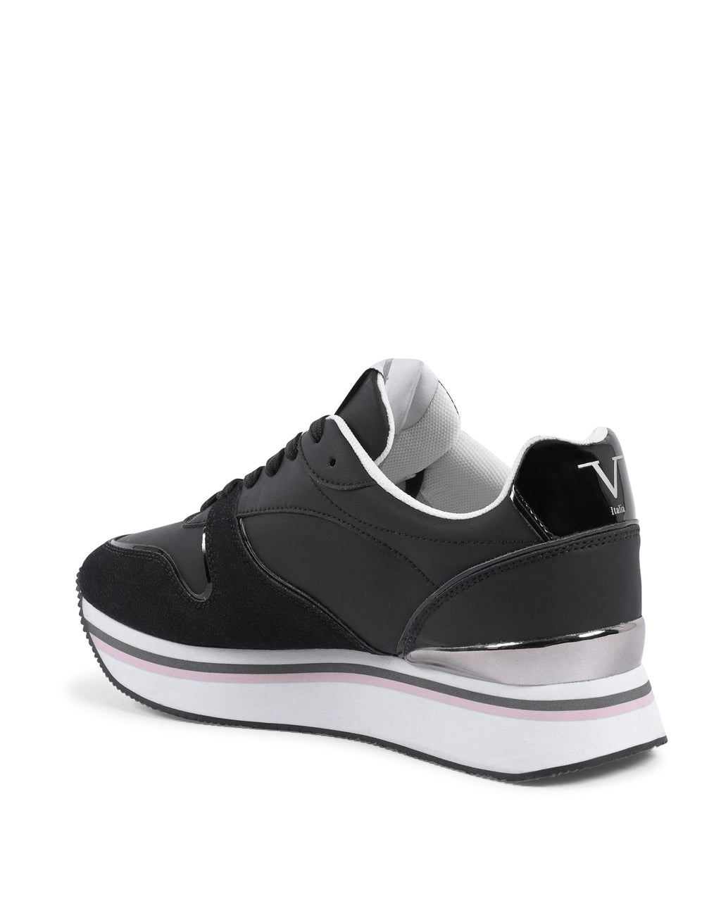 Sneaker da donna V Italia nera SNK 003 W BLACK