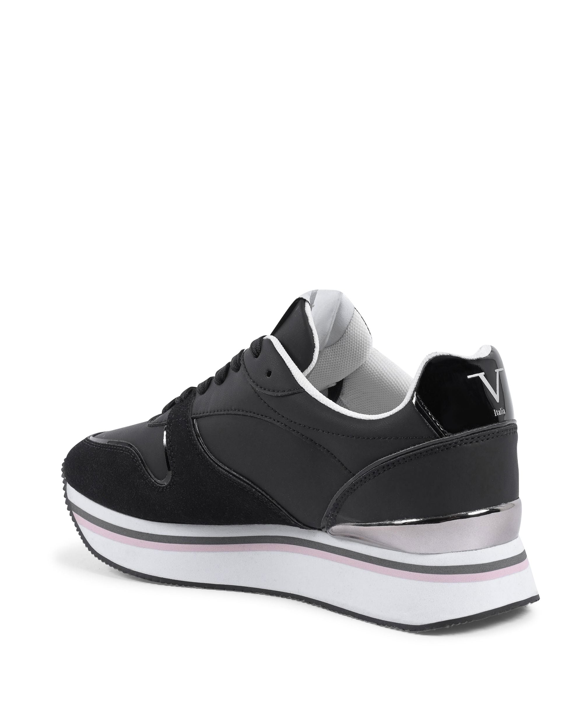 Sneaker da donna V Italia nera SNK 003 W BLACK