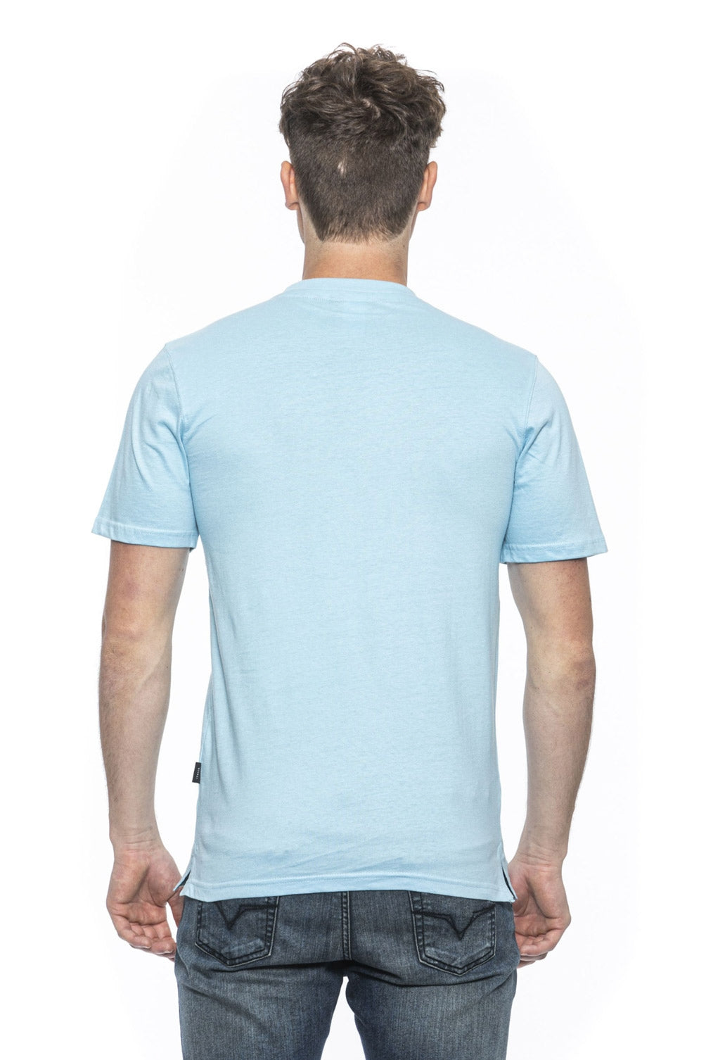 19V69 Italia T-Shirt Uomo Blu IVAN AZZURRO