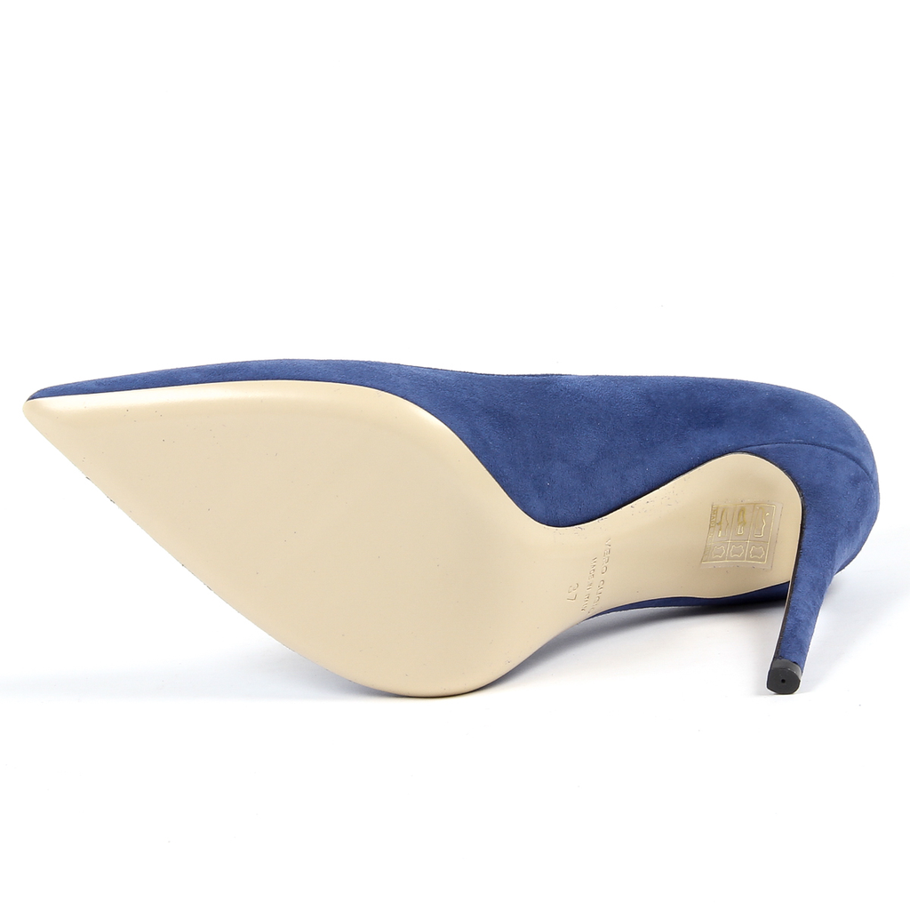 Andrew Charles By Andy Hilfiger Scarpe da donna con tacco blu AUSTIN