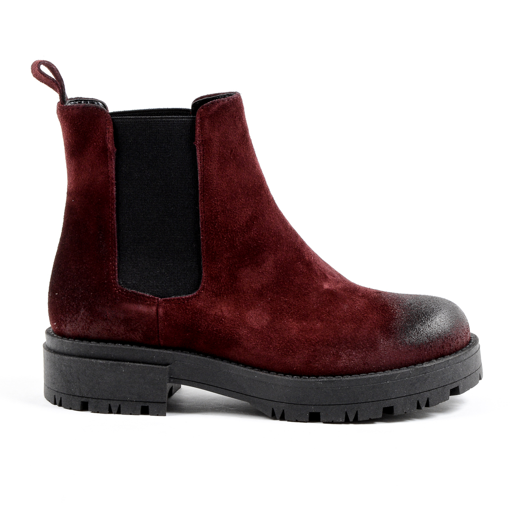 V 1969 Italia Stivaletto Donna Bordeaux ZARA