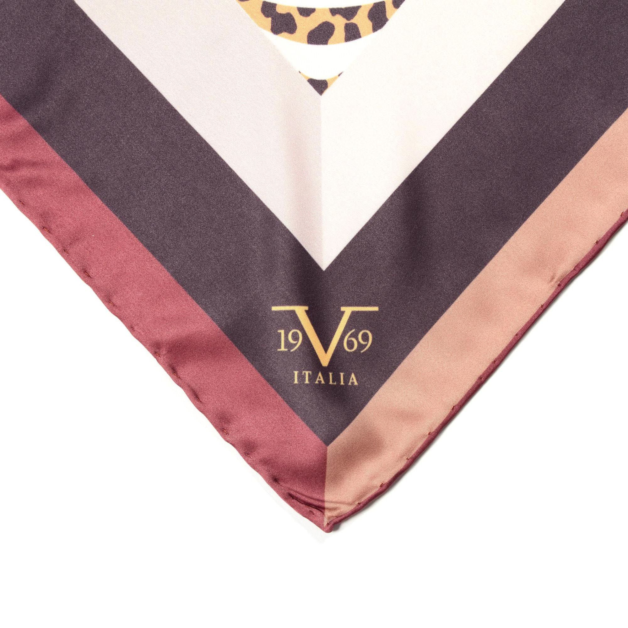 V 1969 Italia Foulard Donna Multicolore VIOLA