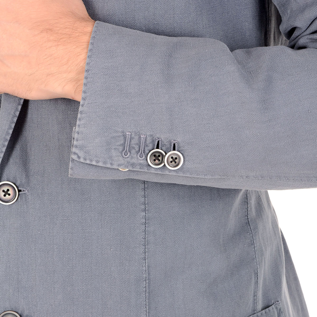 Corneliani Giacca Uomo Maniche Lunghe Azzurro Chiaro