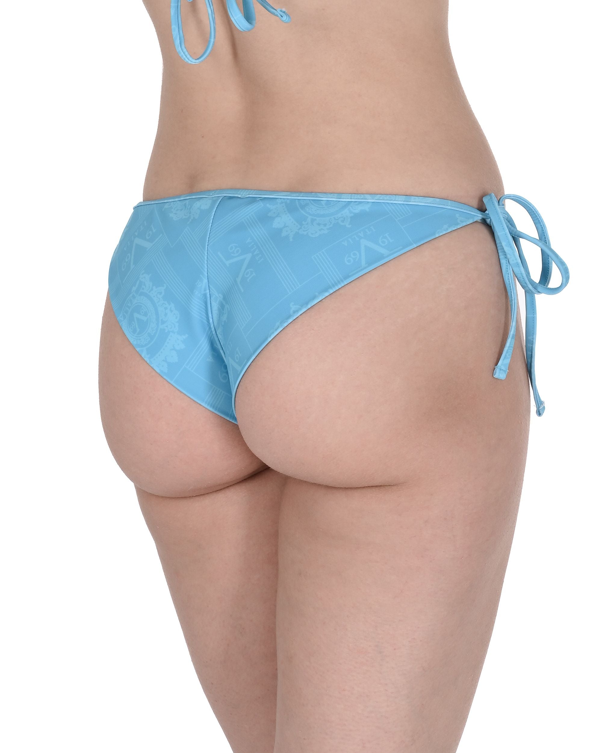 19V69 Italia Top da bagno da donna VSC1WTP10 AZZURRO