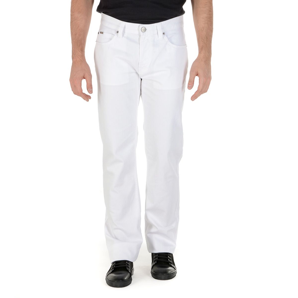 Pantaloni Armani Collezioni Uomo Bianchi