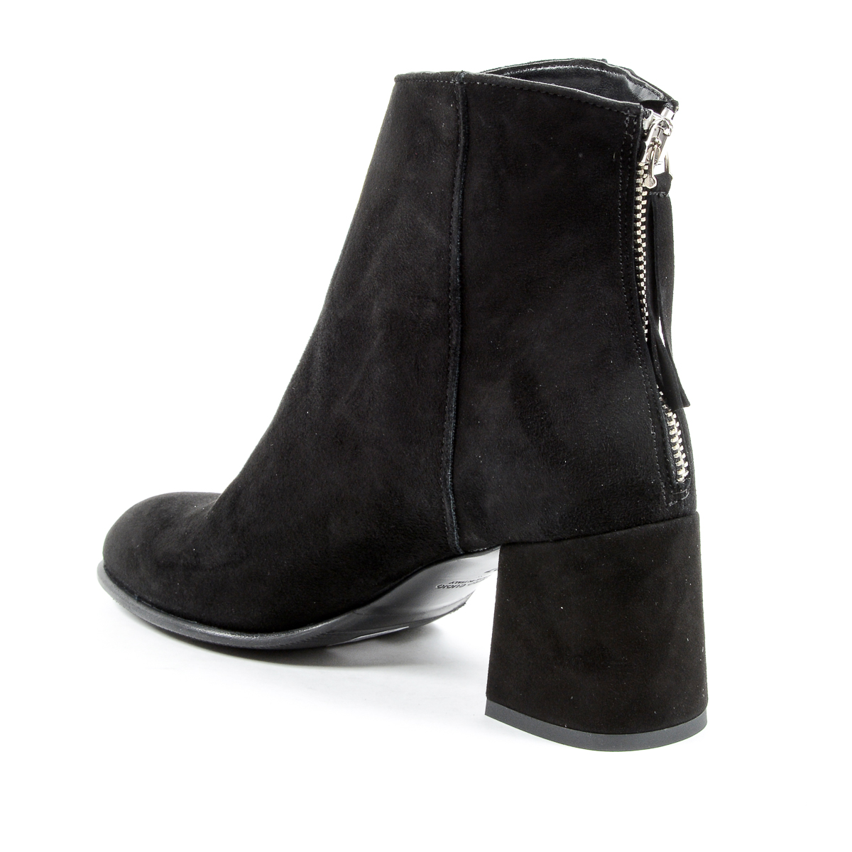 Stivaletti con tacco da donna Andrew Charles neri LINDA