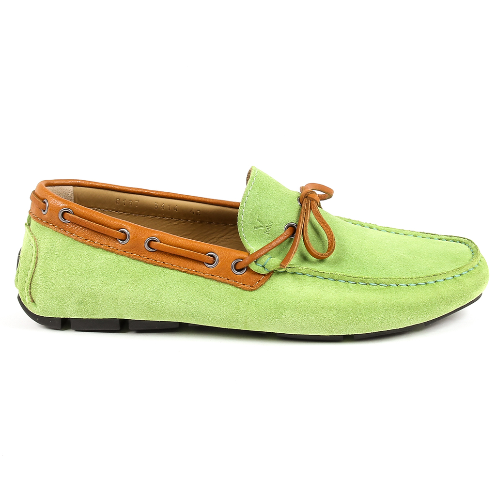 Mocassini da uomo V 1969 Italia Verde OPACO
