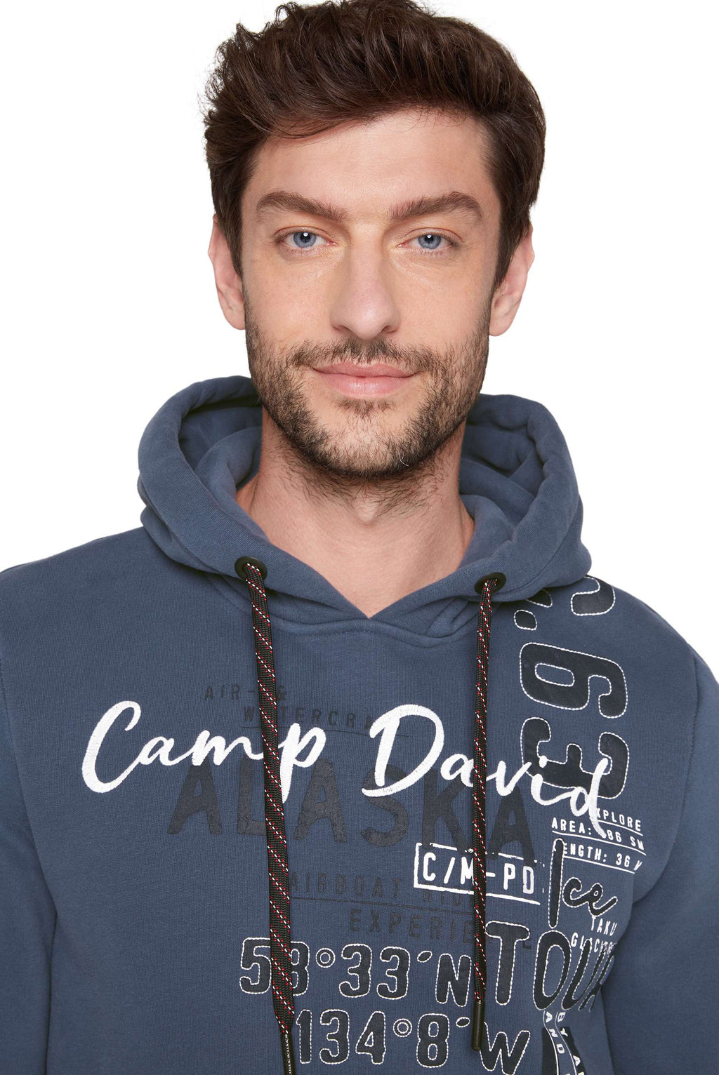 Felpa con cappuccio da uomo Camp David