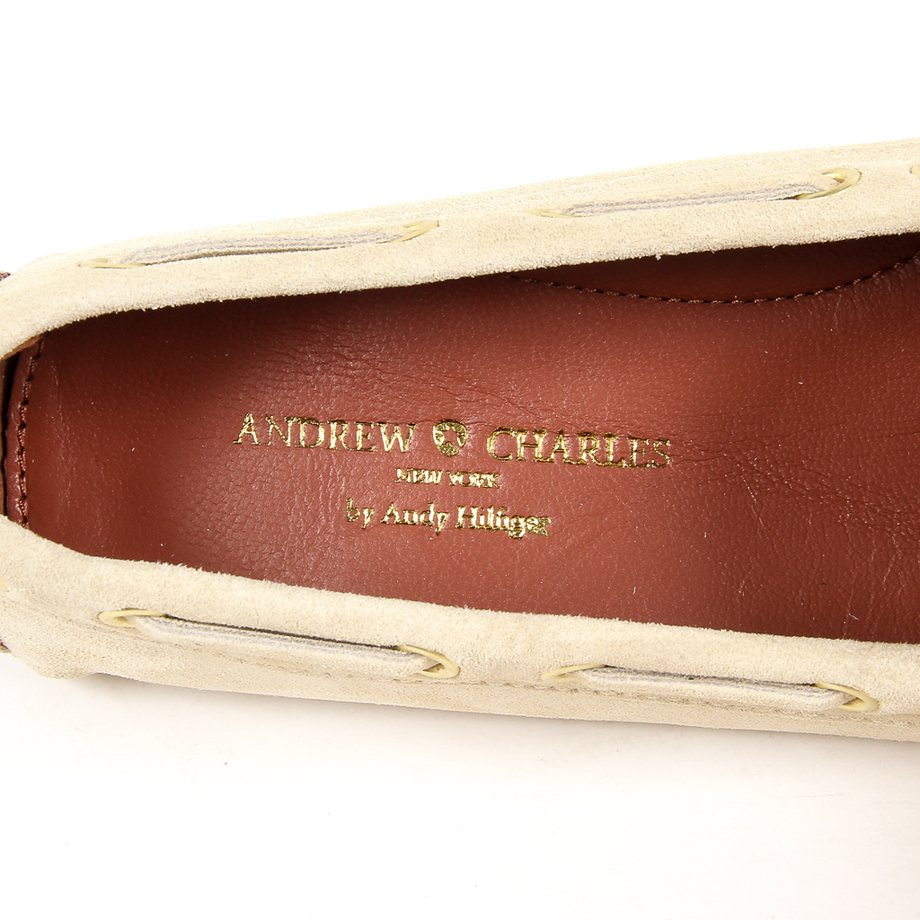 Mocassini da donna Andrew Charles Beige CAMILLA