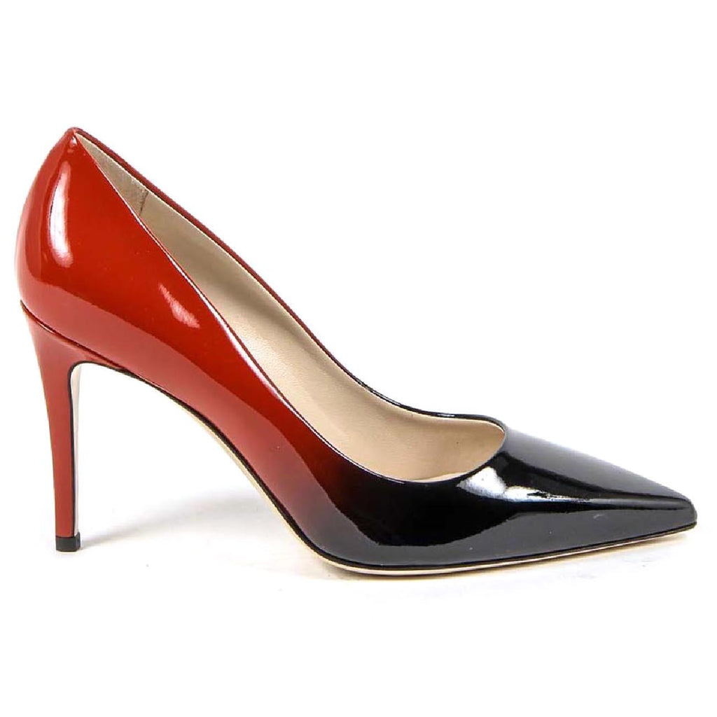Décolleté da donna V 1969 Italia 3104091 VERN. SFUMATO NERO-ROSSO