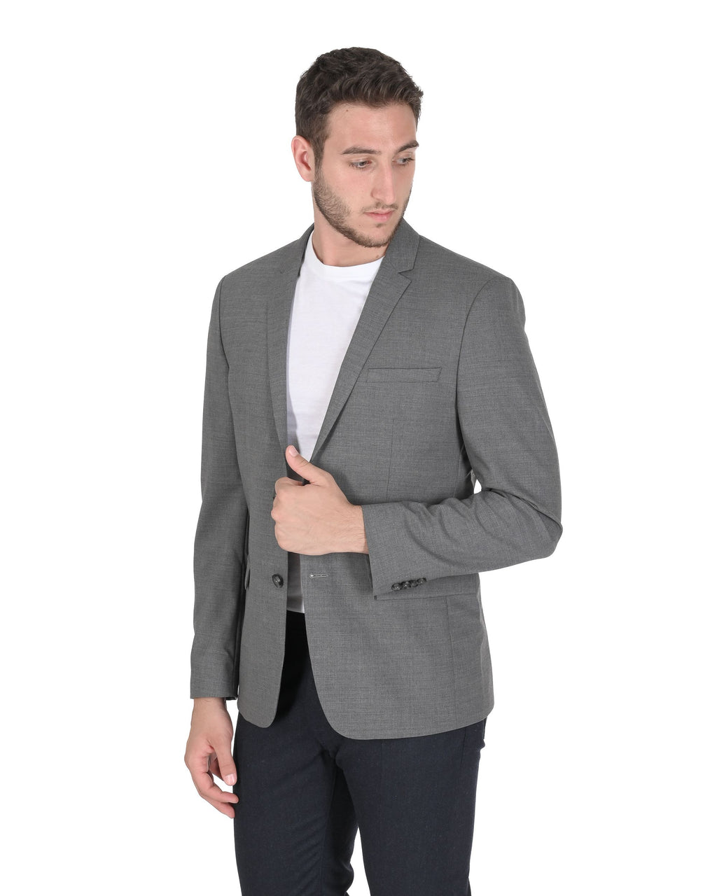 Calvin Klein Blazer da uomo grigio K1EK101790033