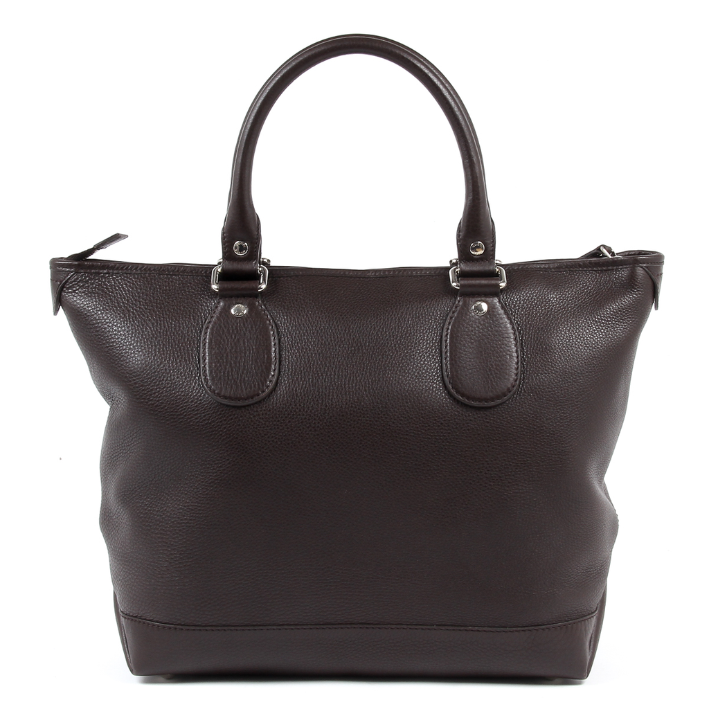 Gucci Borsa da donna in vitello morbido marrone scuro 246358 2140