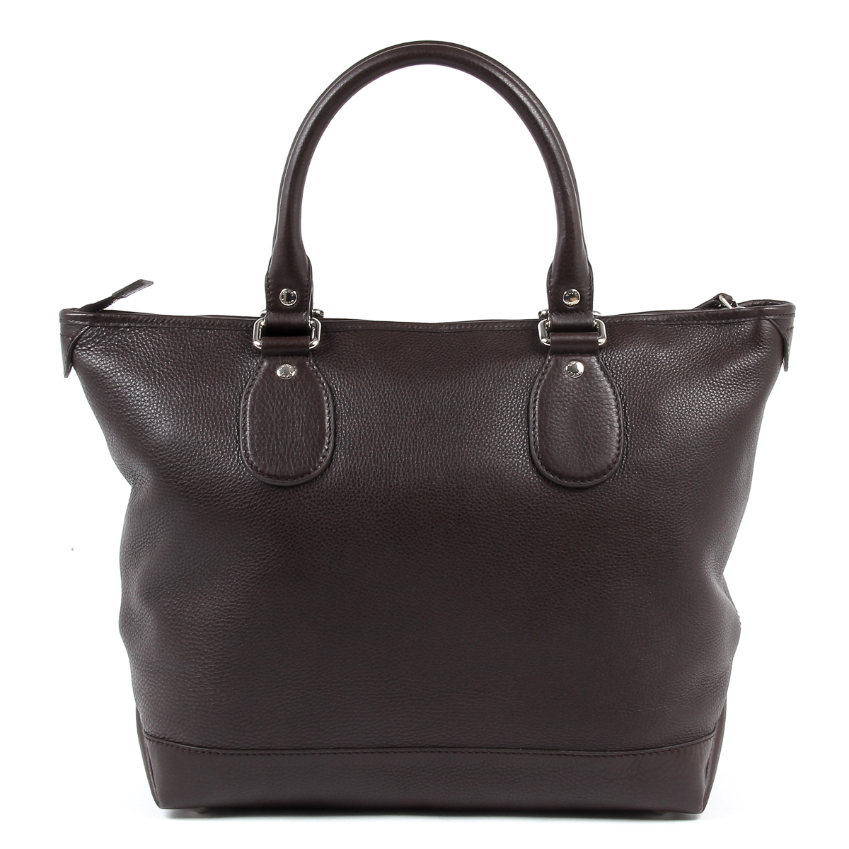 Gucci Borsa da donna in vitello morbido marrone scuro 246358 2140