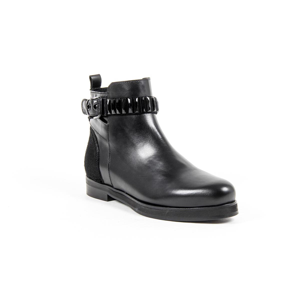 V 1969 Italia Womens Ankle Boot B2331 VIT CAV CAM NERO
