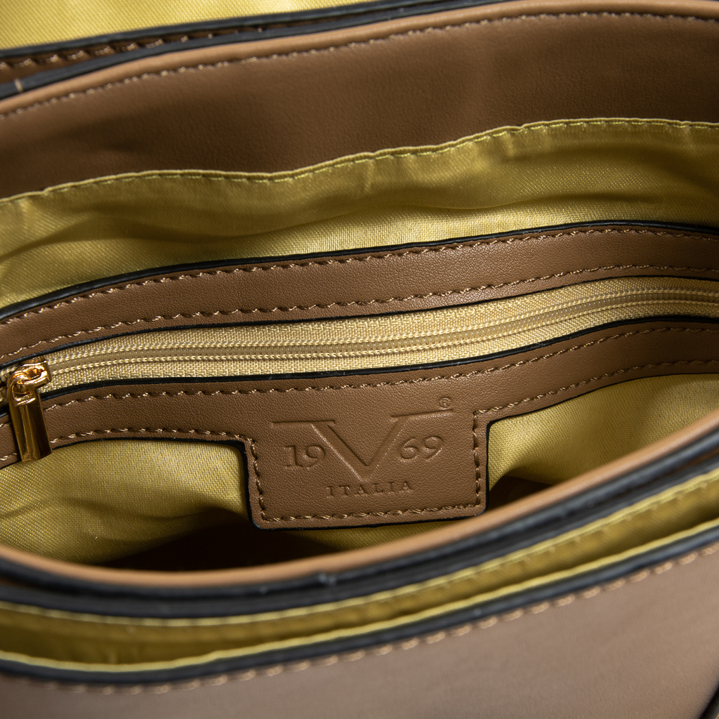 V 1969 Italia Borsa da donna marrone LINDA