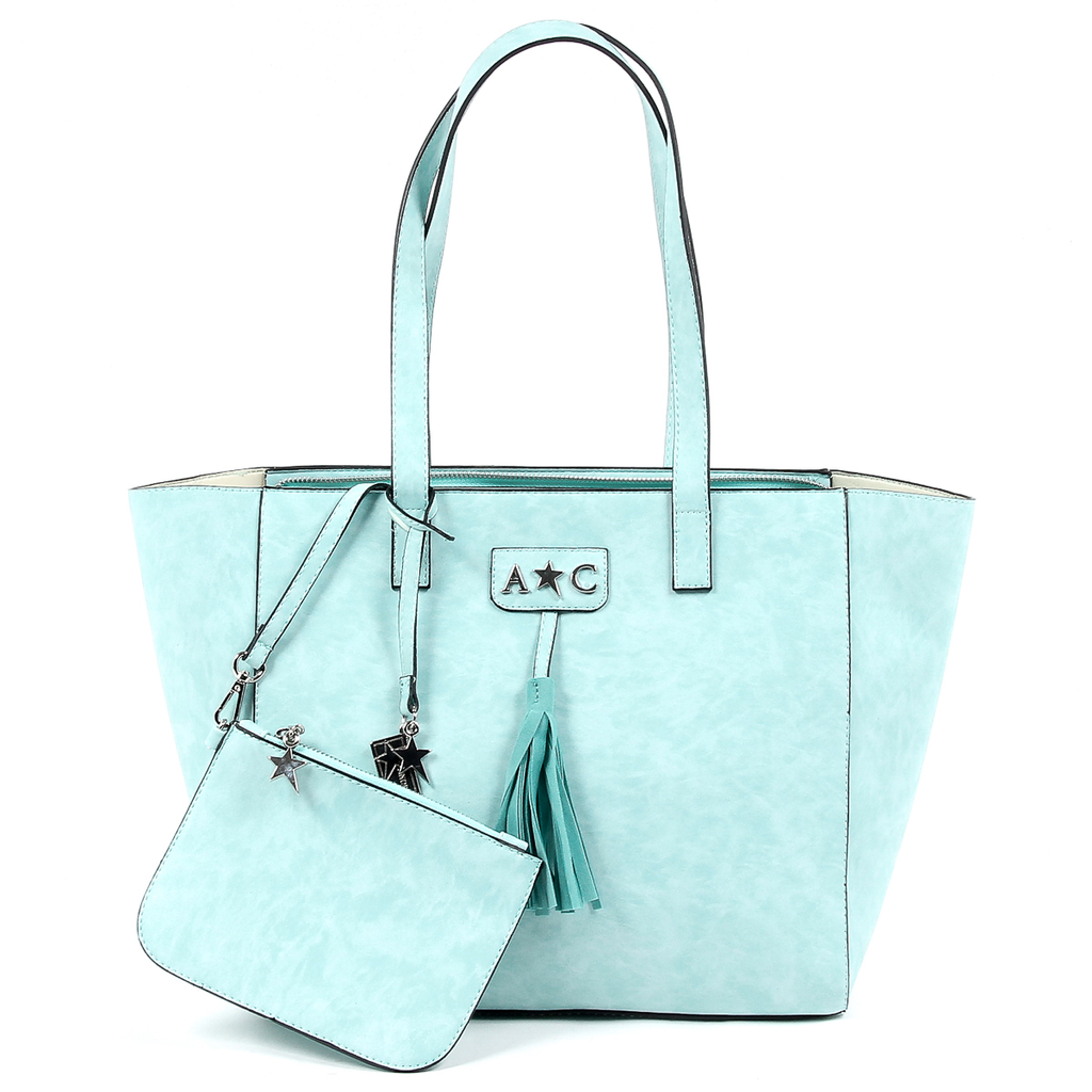Borsa a mano da donna Andrew Charles verde RAIN