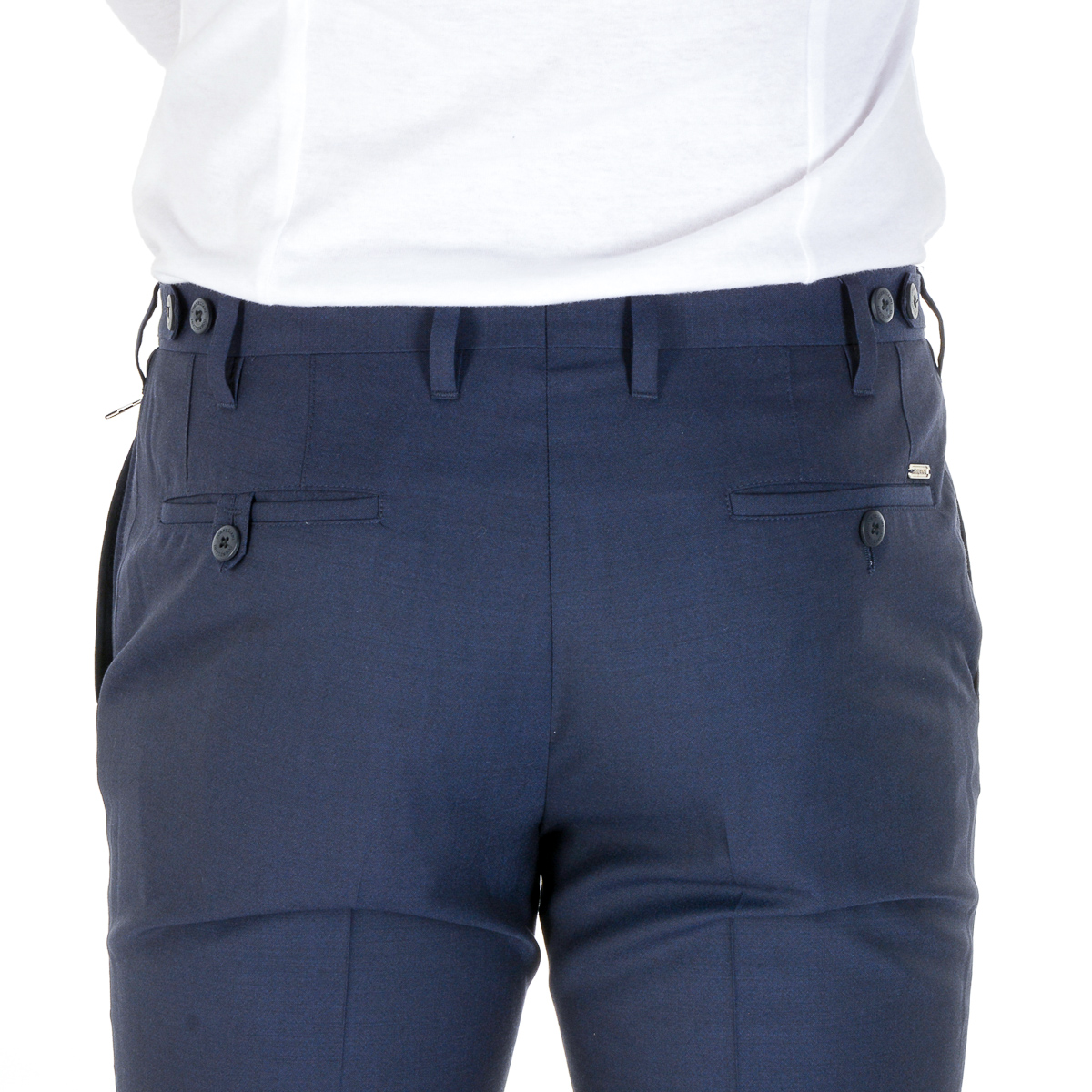 Corneliani Pantaloni Uomo Blu