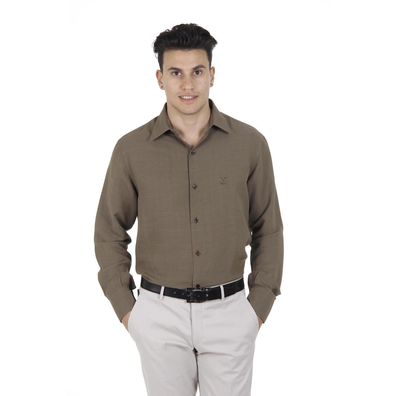 V 1969 Italia Camicia Uomo Modern Classic Fit 377 ART. 410
