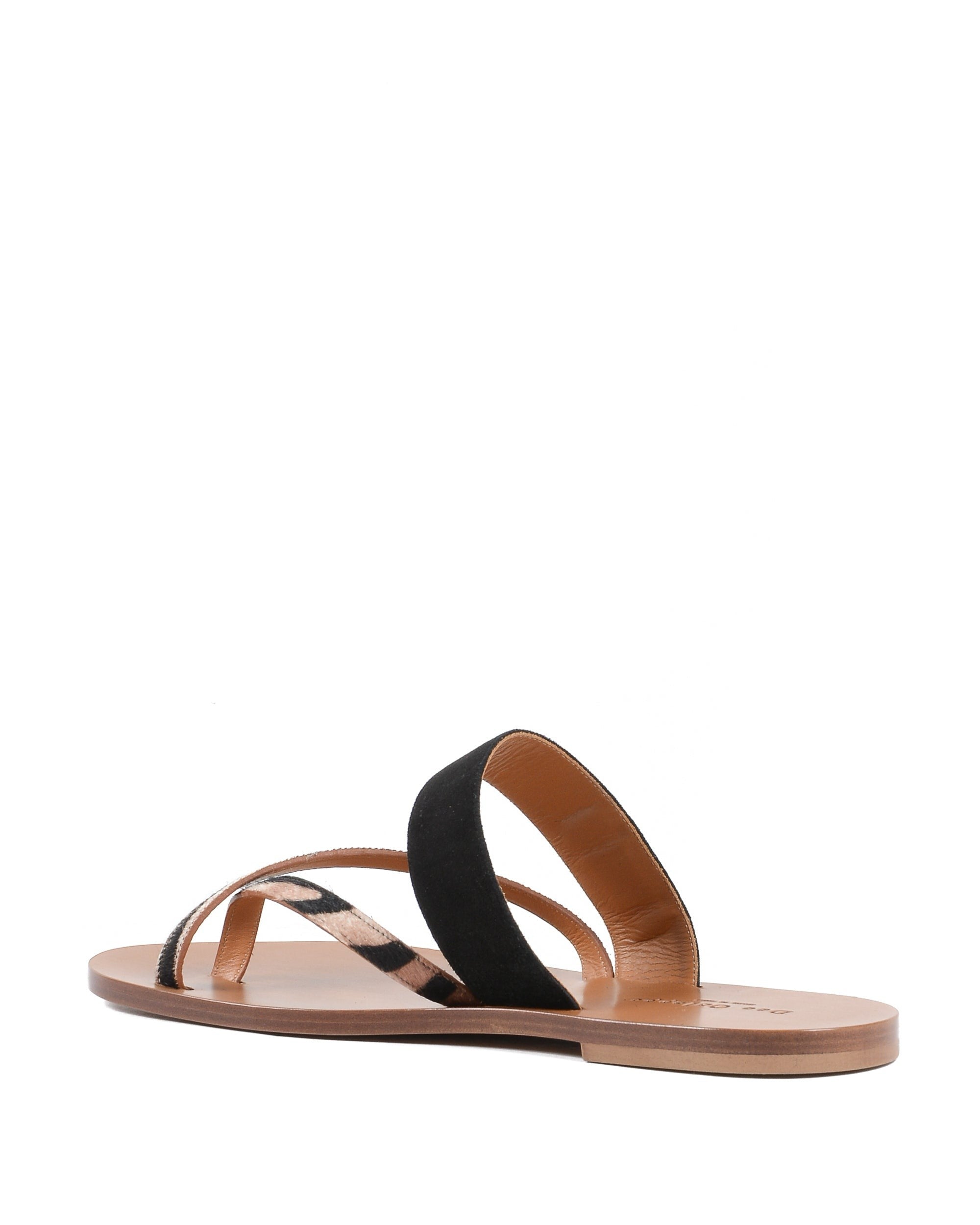 Sandalo dal look fresco Cavallino Zebrato