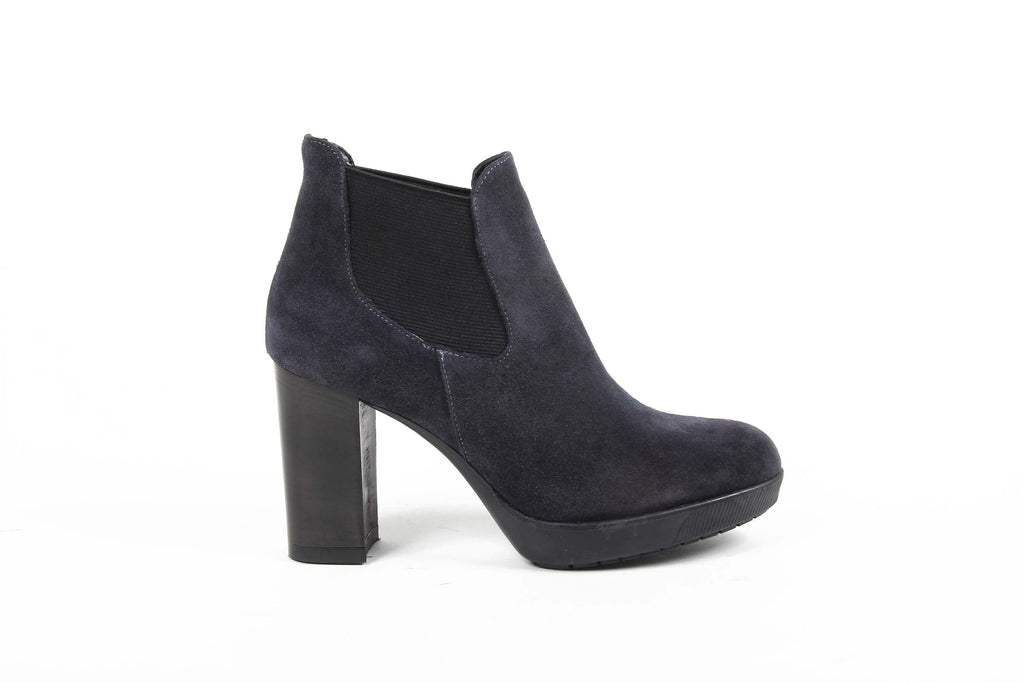 V 1969 Italia Stivaletto Donna C17 VELOUR BLU
