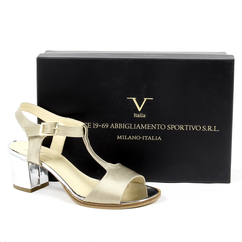 V 1969 Italia Sandalo da donna Taupe IDA