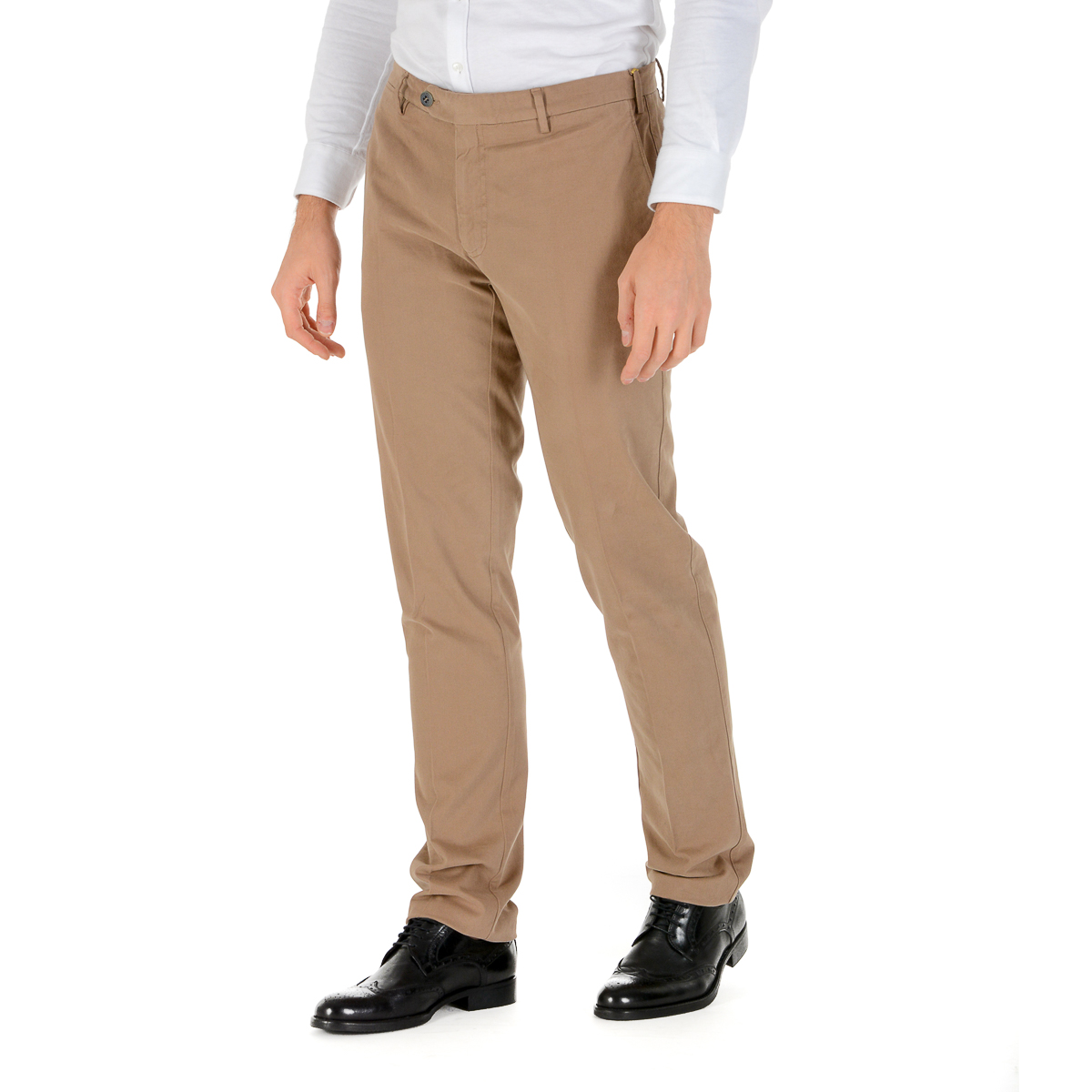 Pantaloni da uomo Canali marroni