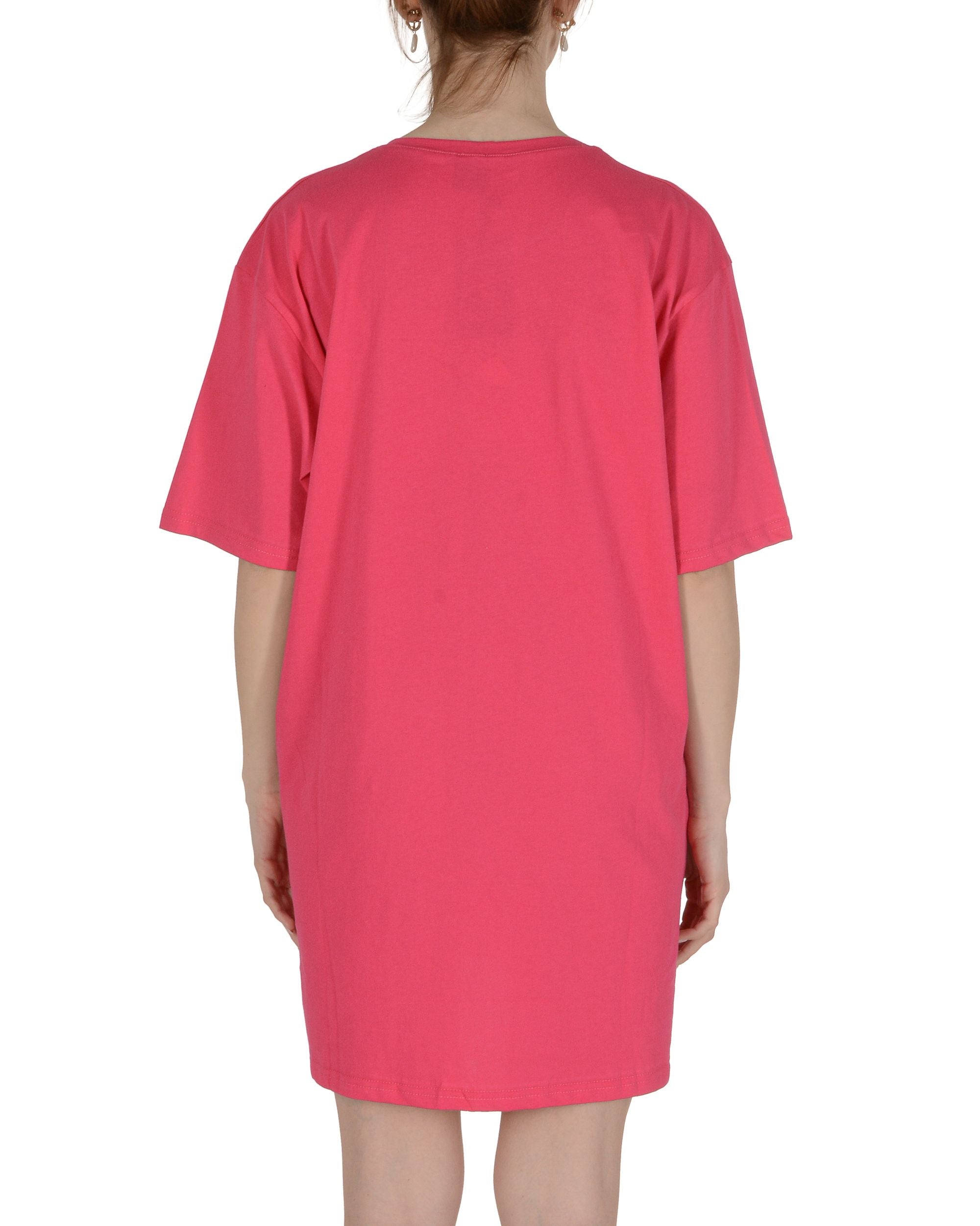 T-shirt lunga donna 19V69 Italia Fuxia VESTITO FUXIA