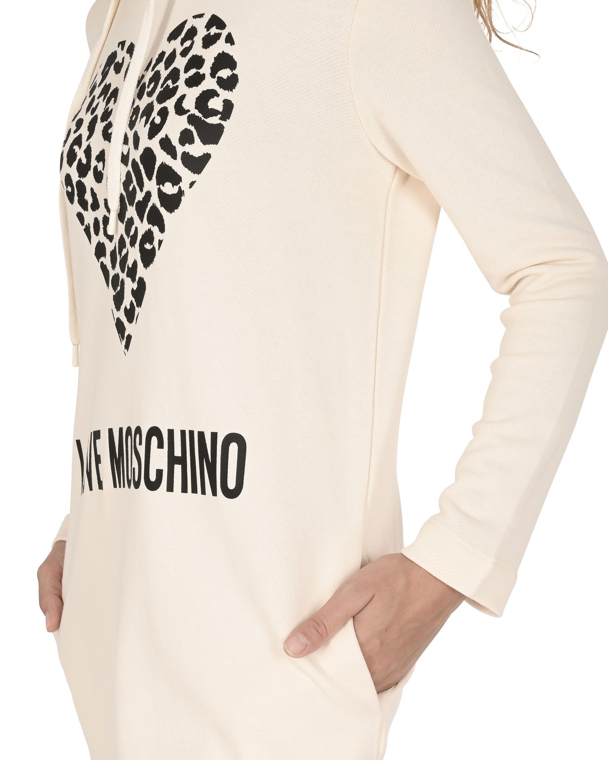 Love Moschino Abito da donna W 5 B19 05 M 4055 A34 BIANCO CREMA