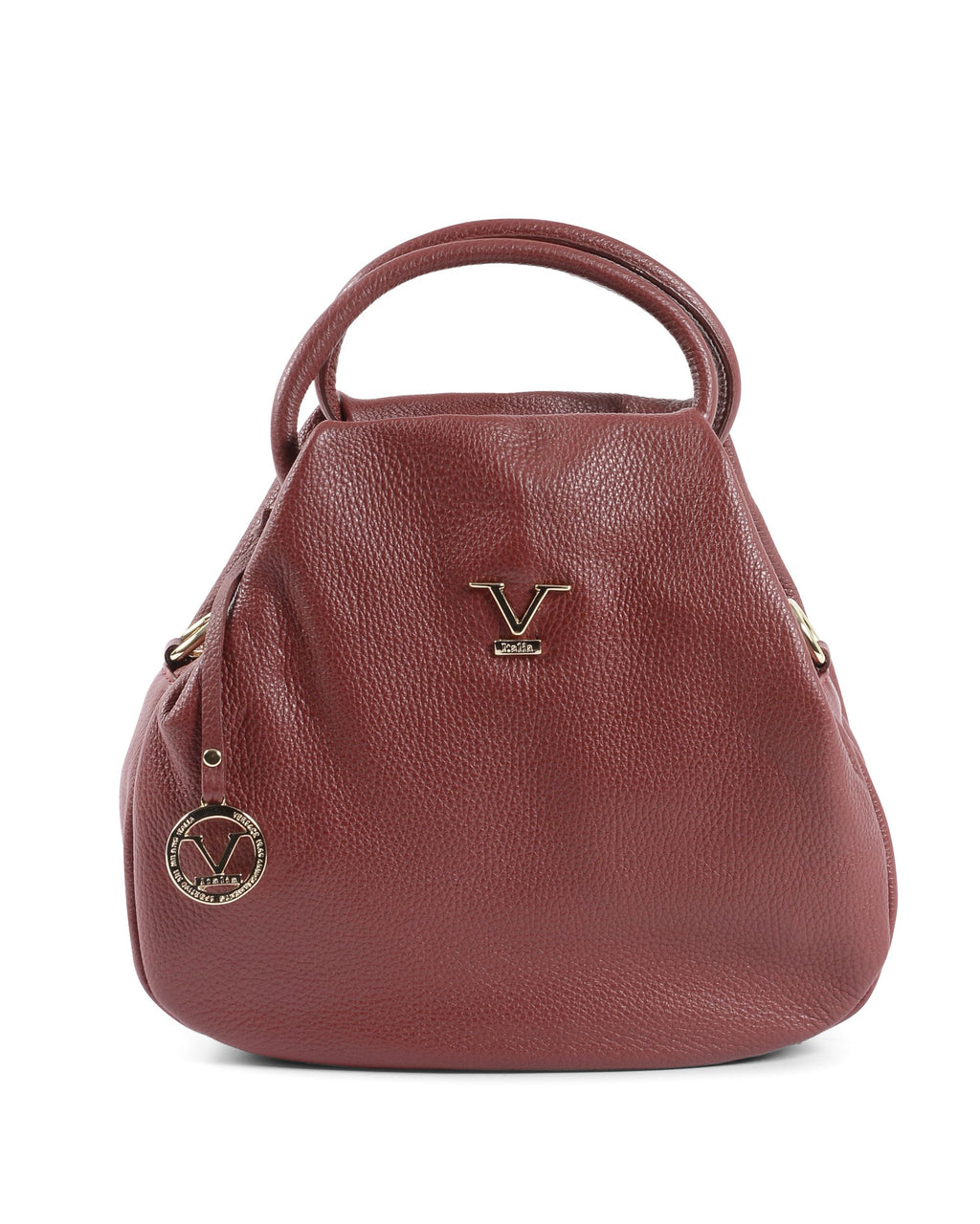 V Italia Borsa da donna Bordeaux V10312 52 DOLLARO RUBINO