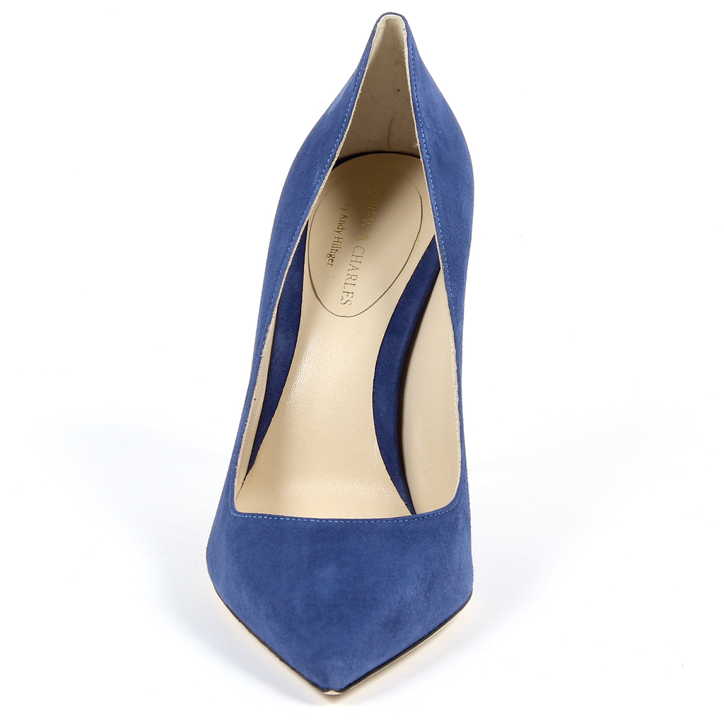Andrew Charles By Andy Hilfiger Scarpe da donna con tacco blu AUSTIN