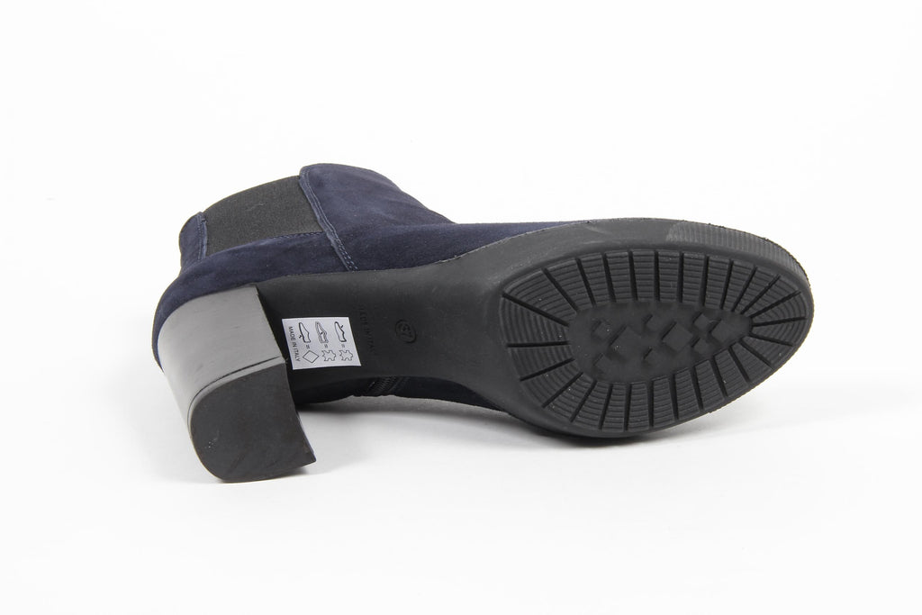 Stivaletto Da Donna V 1969 Italia C22 CAMOSCIO ATLANTICO