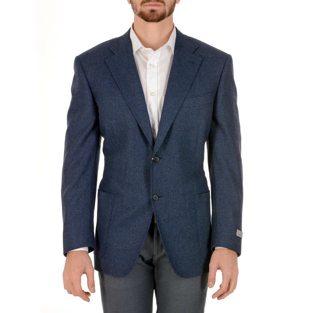 Giacca uomo Canali maniche lunghe blu
