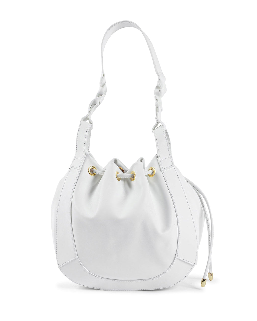 Borsa a secchiello Barolo - Bianca