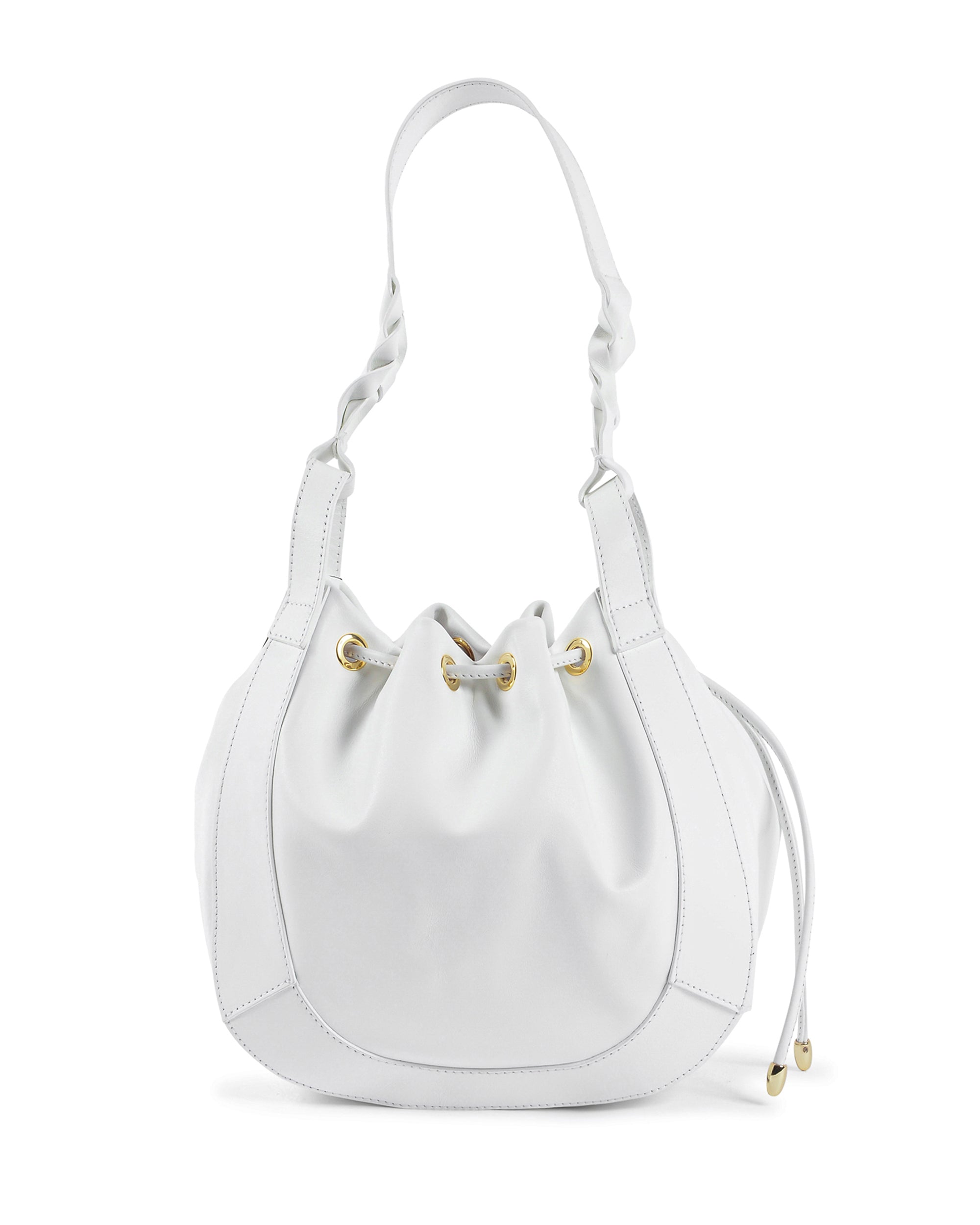 Borsa a secchiello Barolo - Bianca