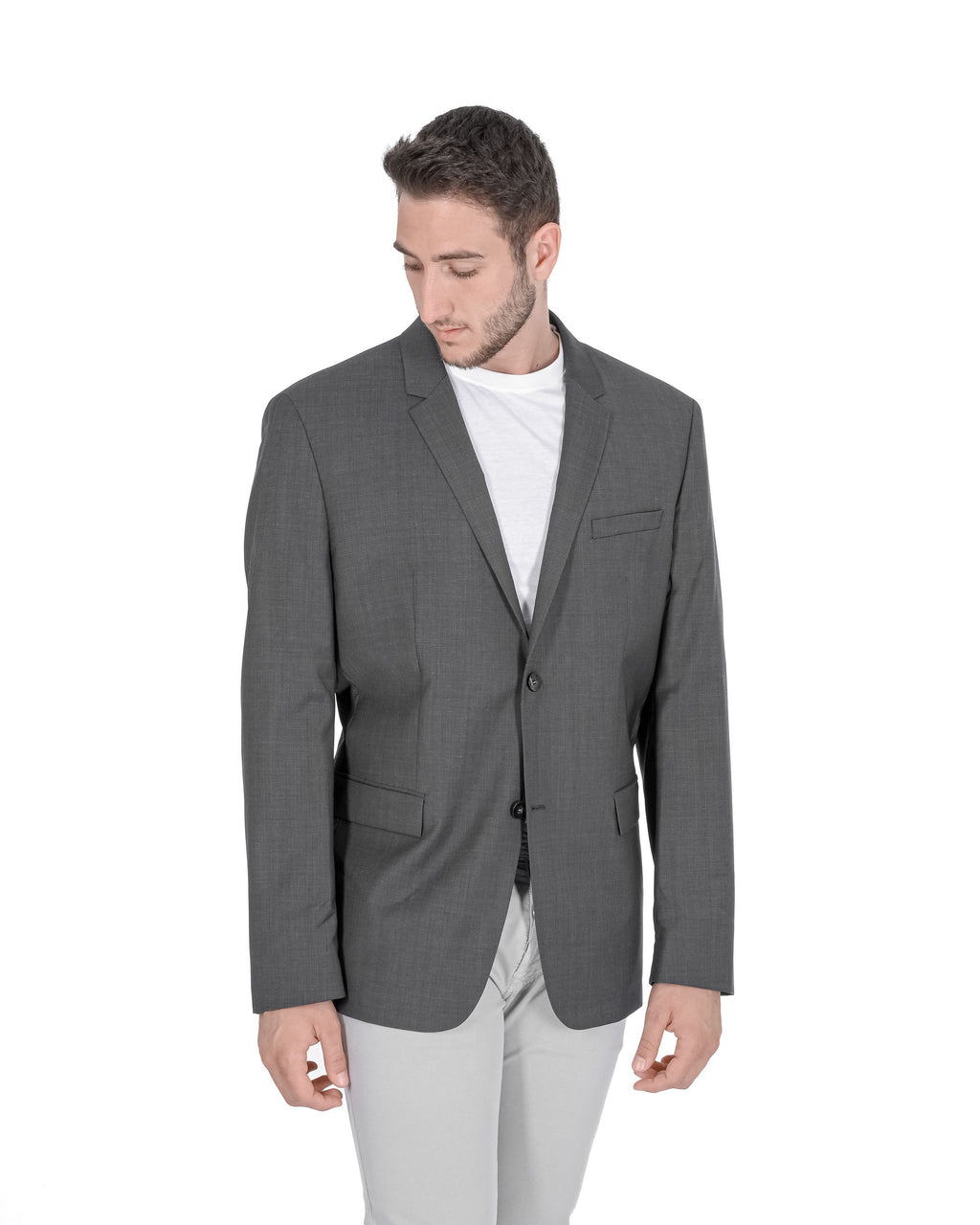 Calvin Klein Blazer da uomo grigio K1EK101237657