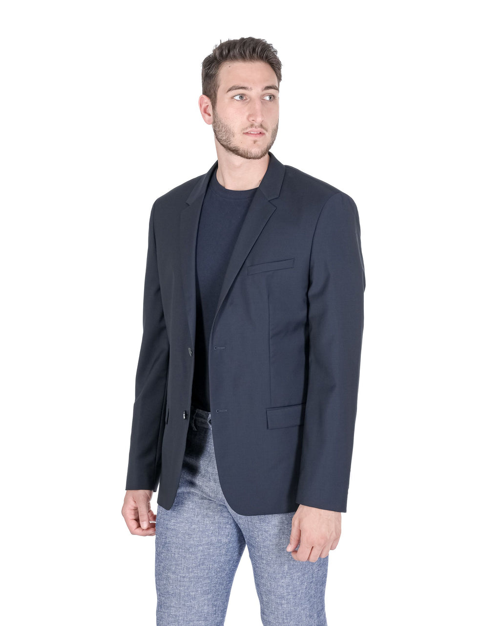 Calvin Klein Blazer da uomo blu K1EK101171478