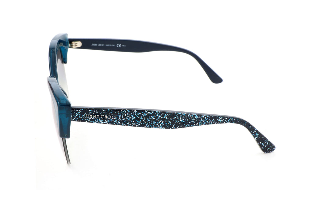 Occhiali da sole da donna Jimmy Choo PRIYA S JOJ 56 20 145 BLU GLITTER BLU