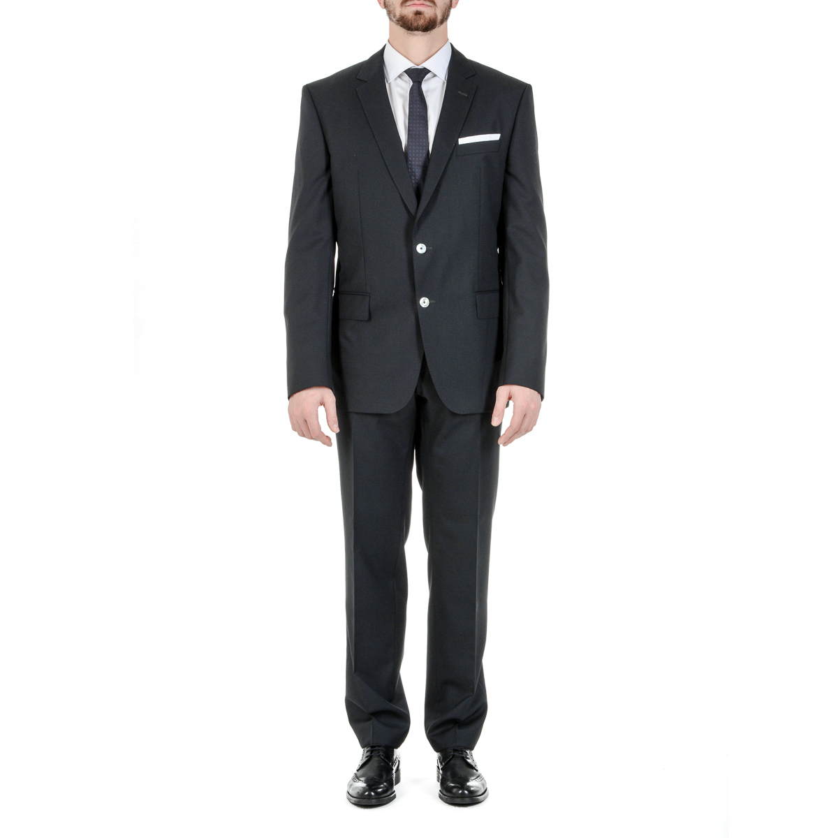 Abito da uomo Hugo Boss nero HUTSON GANDER