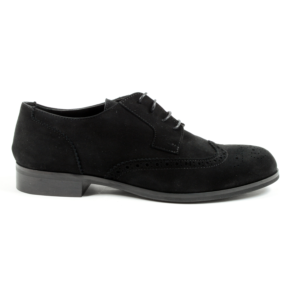 V 1969 Italia Scarpa stringata da donna nera SULLY