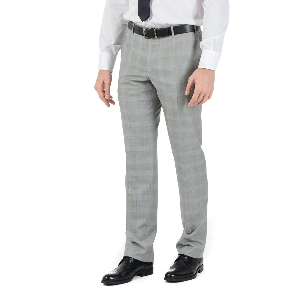 Corneliani Abito Uomo Maniche Lunghe Grigio Super 150's