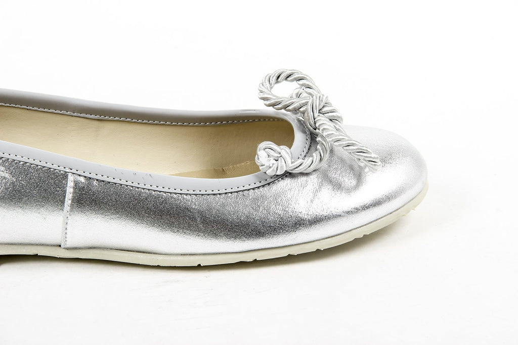 V 1969 Italia Ballerina da donna E08 LAMINATO ARGENTO
