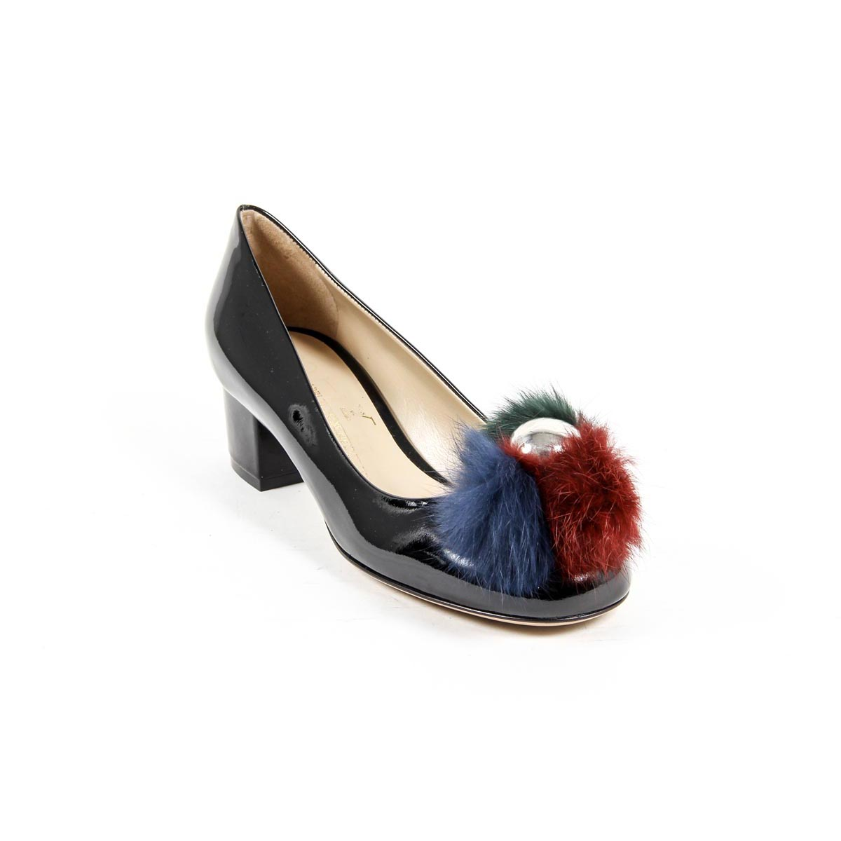 Décolleté da donna V 1969 Italia 312350 VER NERO-L. BORDO-BLU-VERDE