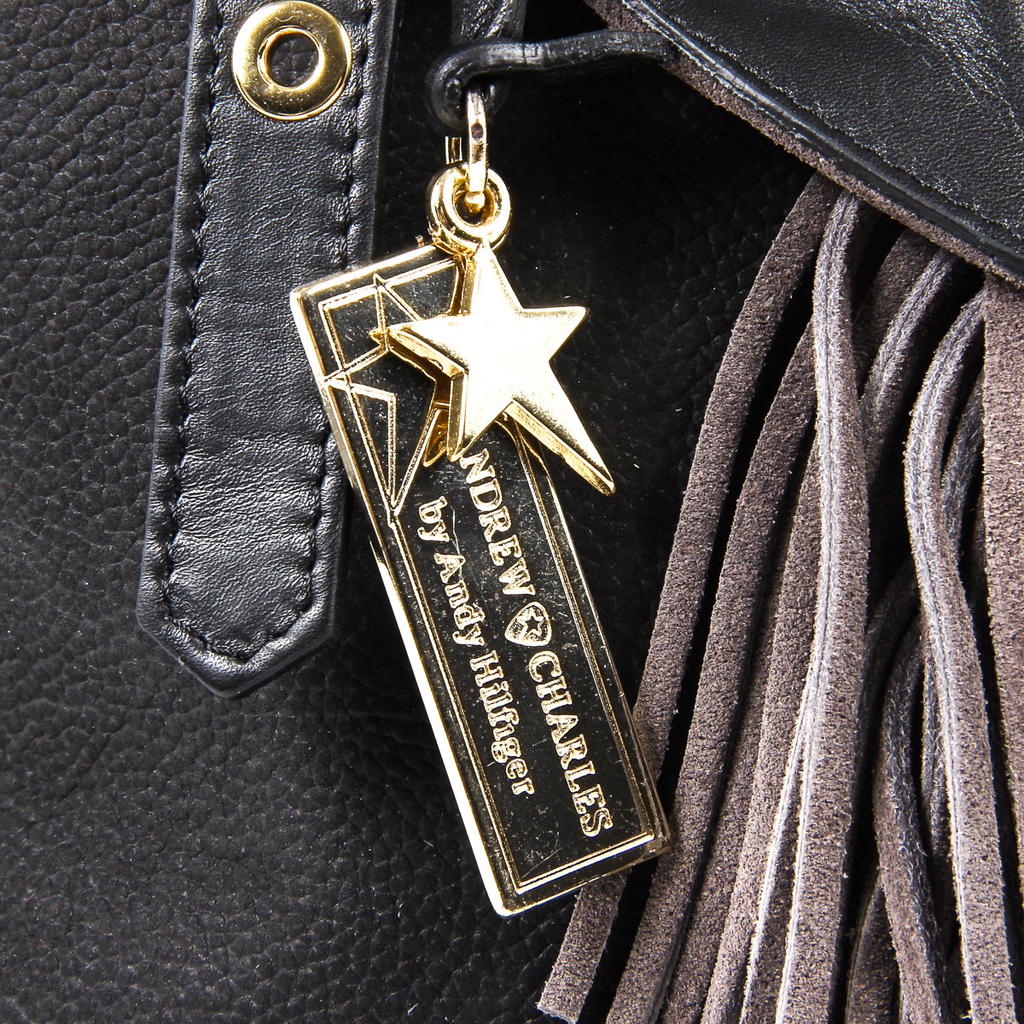 Borsa a mano da donna Andrew Charles nera LUCY
