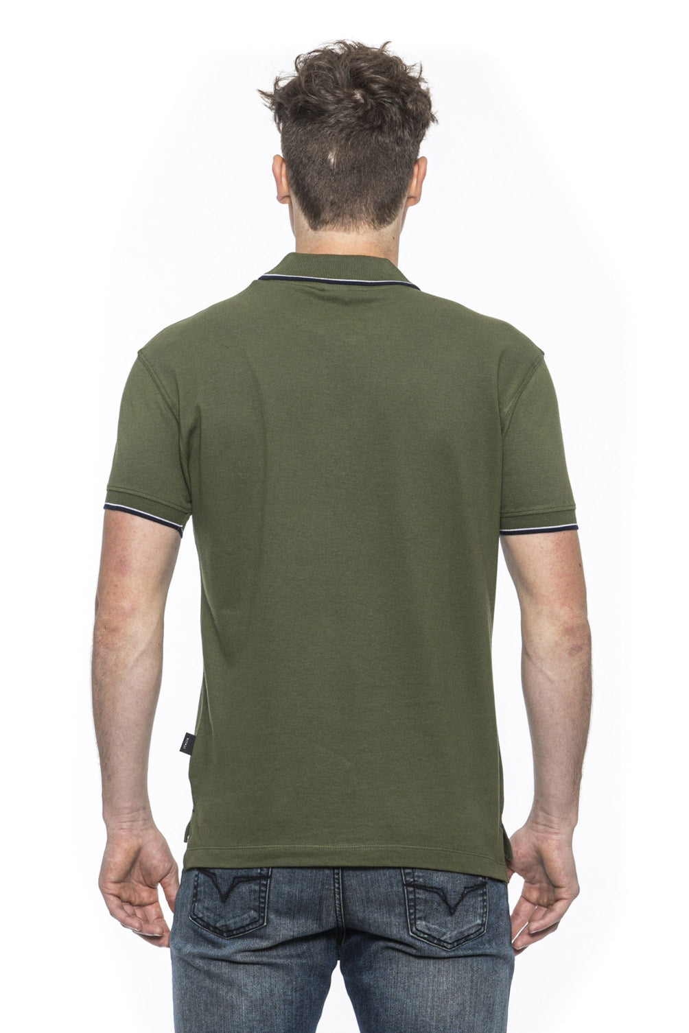 19V69 Italia Polo Uomo Verde COSTINA OLIVE