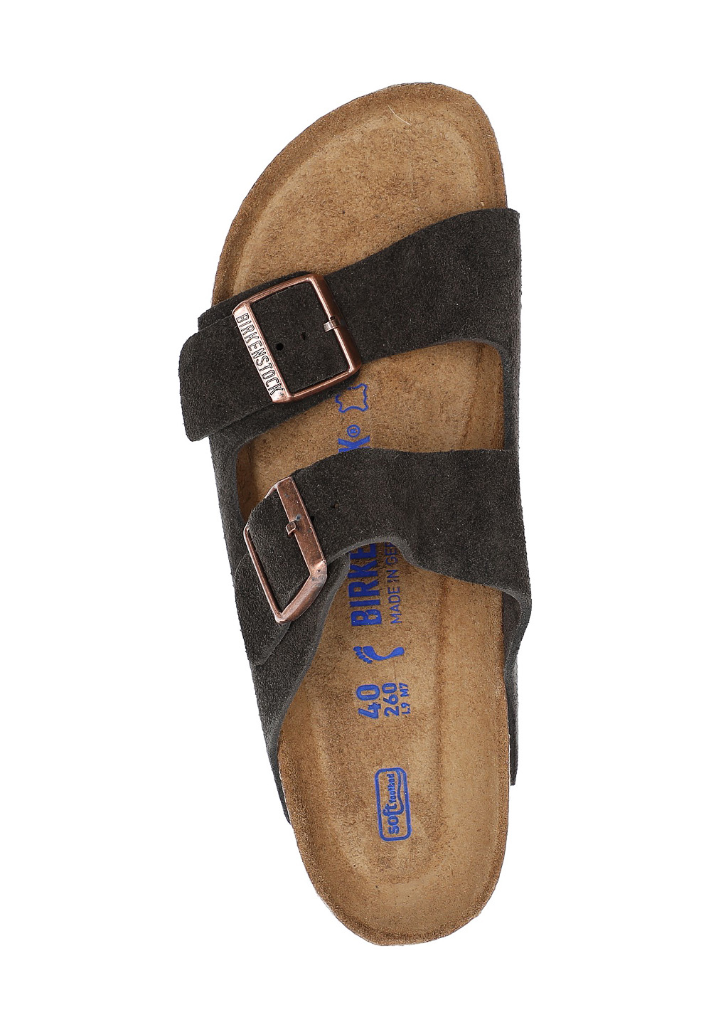 Sandalo unisex Birkenstock Arizona marrone scuro