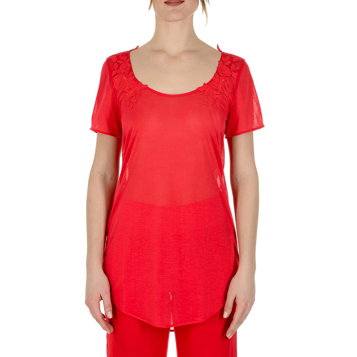 La Perla T-shirt da donna Corallo