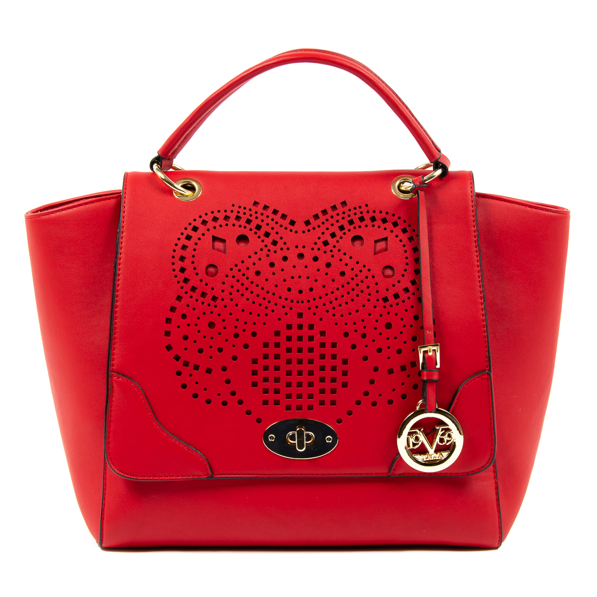 V 1969 Italia Borsa da donna rossa BEATRICE