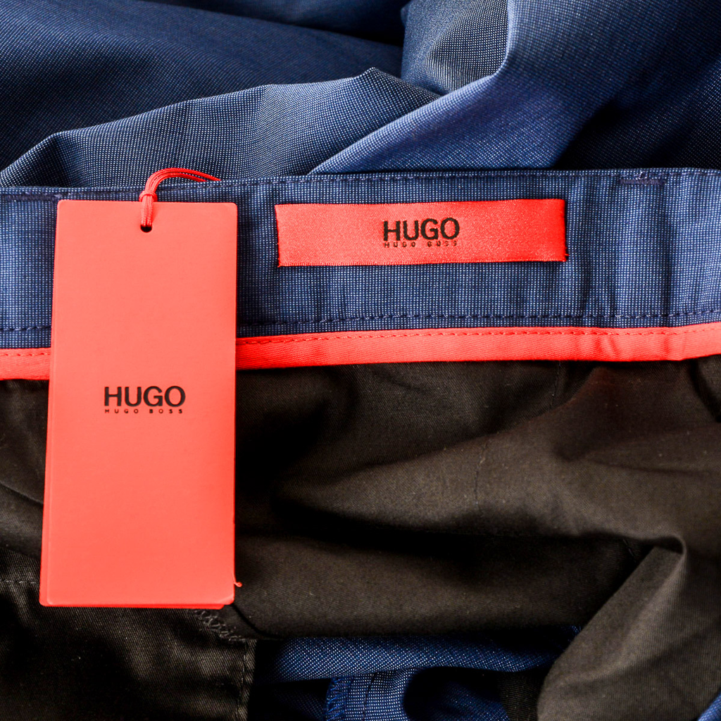 Pantaloni da uomo Hugo Boss blu HELDOR