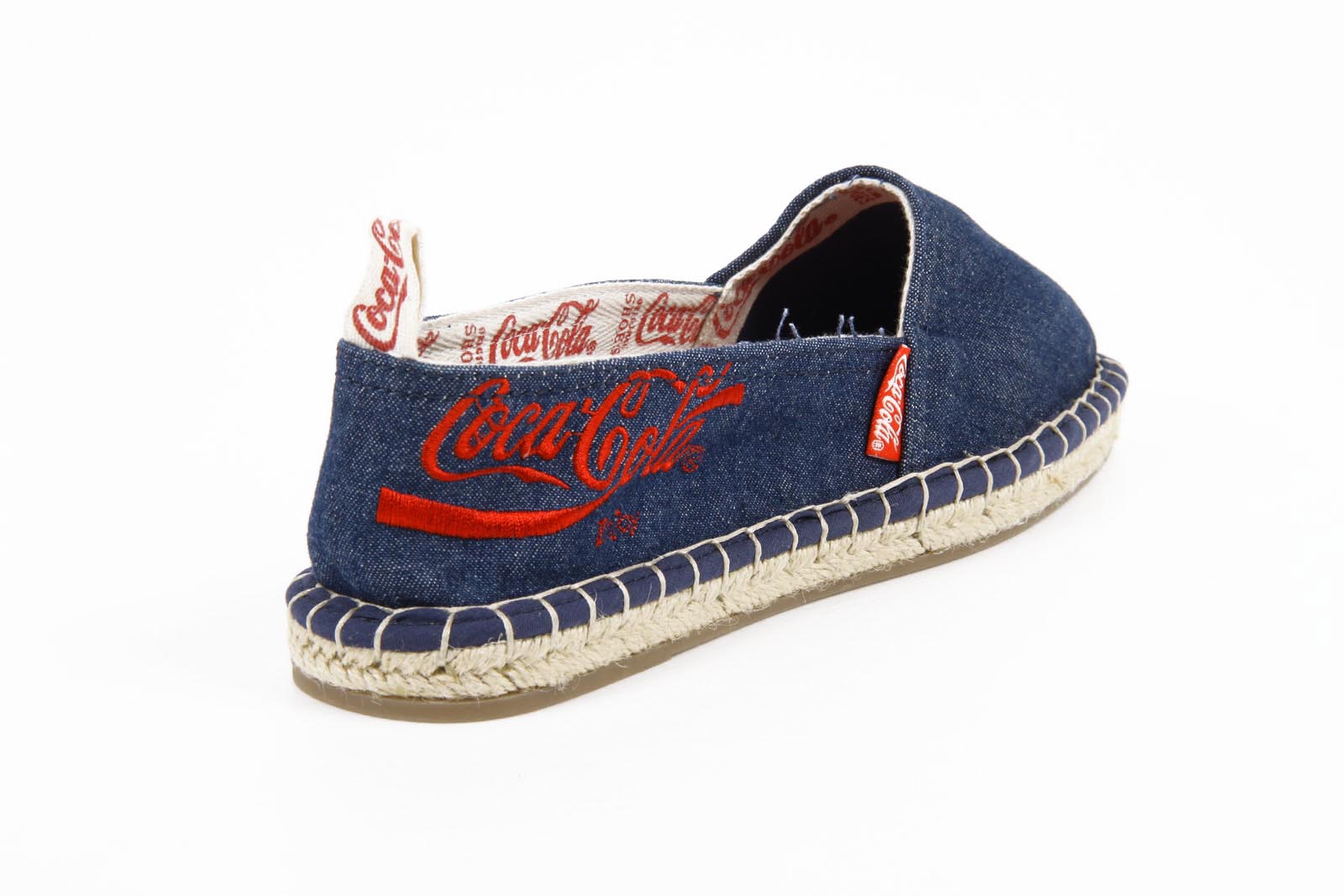Espadrillas da donna Coca Cola CC06102 JUTA CLASSIC JEANS