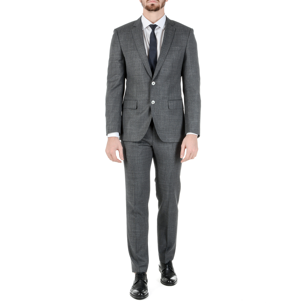 Abito da uomo Hugo Boss grigio HUTSON GANDER